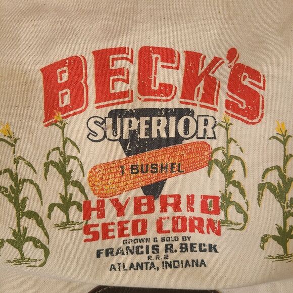 Beck's Corn Canvas Bag with Strap Large - Picture 3 of 12